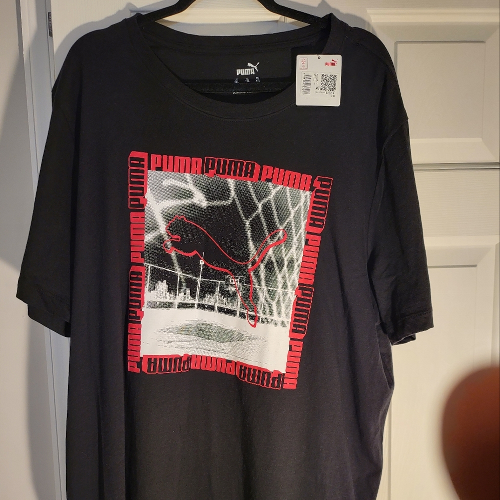 NEW Puma - Mens Free Throw US T-Shirt Men size 2XL